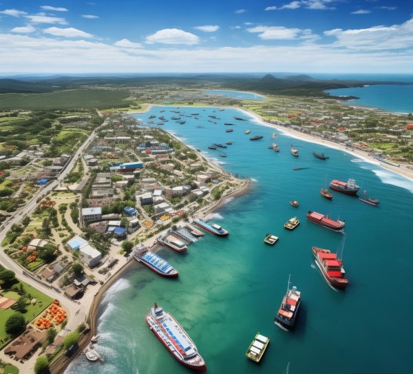 沿海商贸小镇项目地址图，机遇与挑战并存