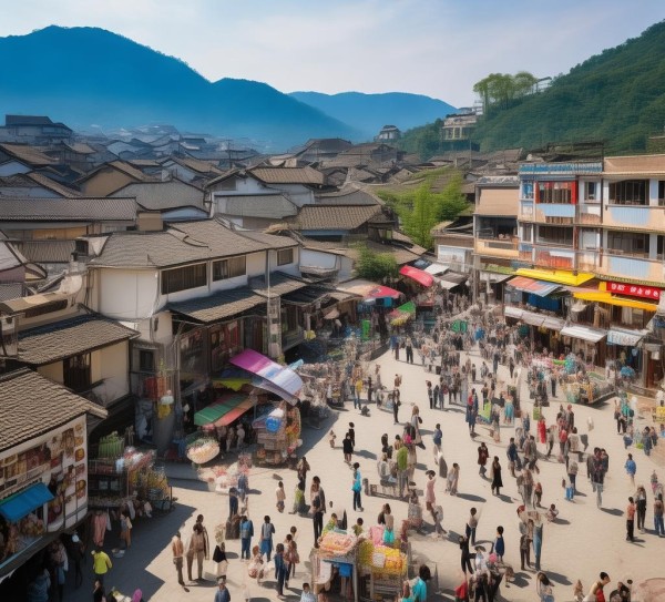 洋县五方商贸城项目,成功融入小城发展,推动经济转型 洋县五方商贸城项目,成功融入小城发展,推动经济转型