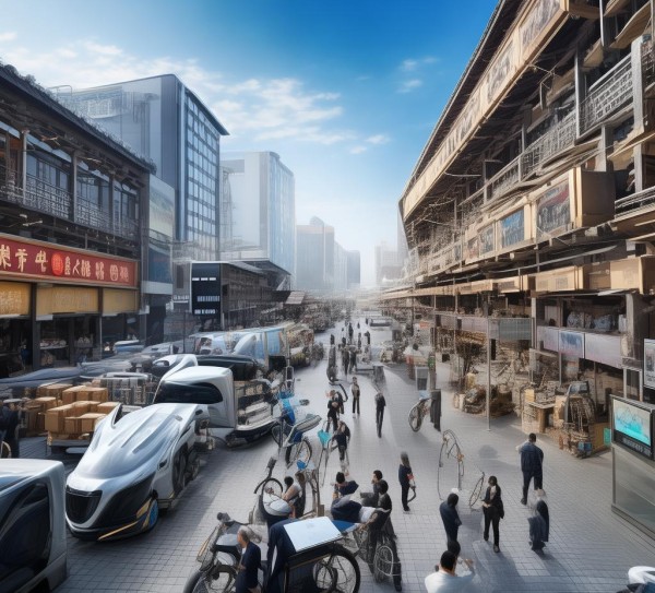 东港区商贸服务科助力贸易与物流的现代化