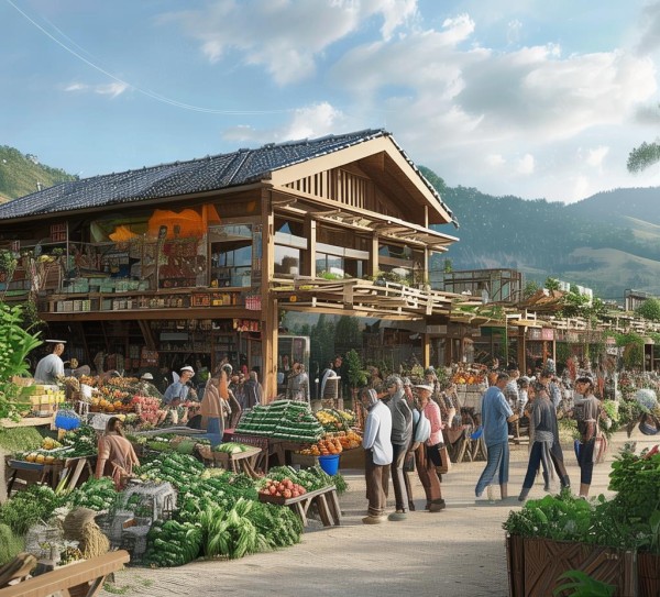 农村商贸服务，连接农业与市场的桥梁，助力农村经济的可持续发展。