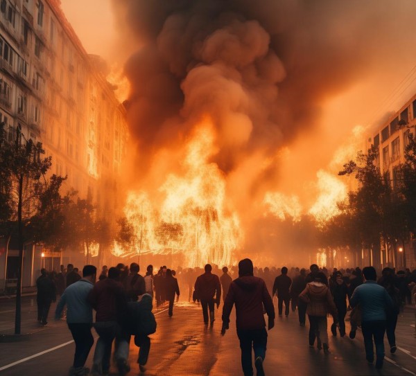 近日德阳商贸校燃烧校园故事