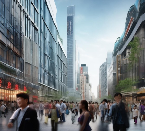 大足商贸中心，见证城市文明与活力的新时代