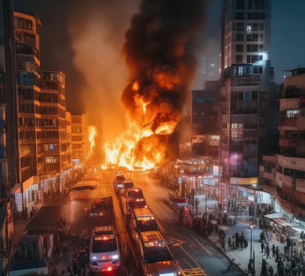 商贸城火灾，紧急且令人不安