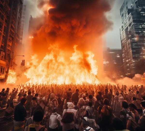 商贸物流城火灾，凝聚力量，危难时刻，危机管理需重视