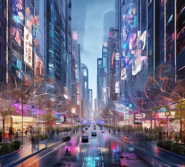 振飞宏测·智慧商业街，未来与创新的商业帝国