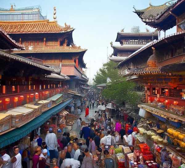 天府之国商贸与服务,文化与繁荣的中心 天府之国商贸与服务,文化与繁荣的中心