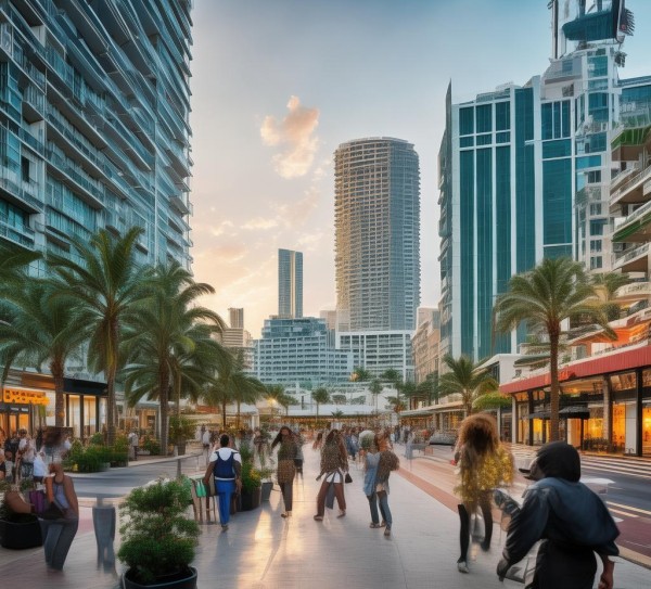 Miami滨濂商贸城，现代都市的品质生活与未来发展的见证