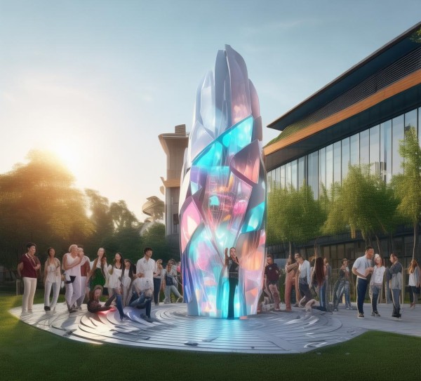 国际商贸大学校园活力与创新，探索新意