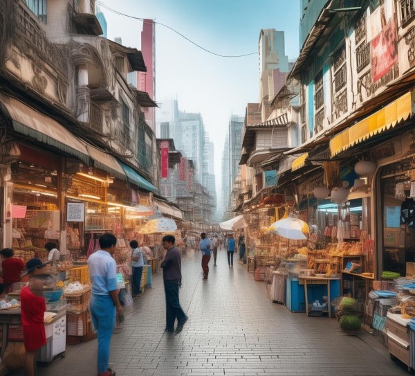 本土商贸服务业的核心构成与运作机制