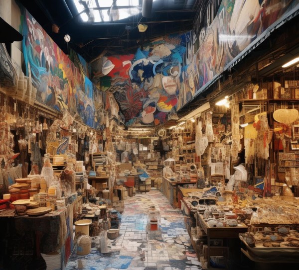 设计商贸服务，视觉之旅中的艺术作品