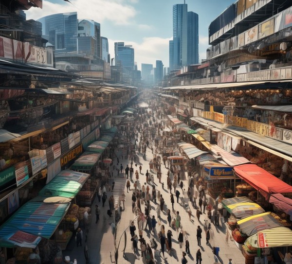 国际商贸城，机遇与挑战并存