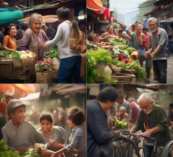 市集，幸福的相遇——与邻居的互助与合作