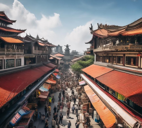 高淳商贸城，商业与文化的相遇