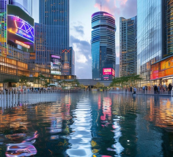 官湖商贸城，商业 WX 竞争格局重塑趋势